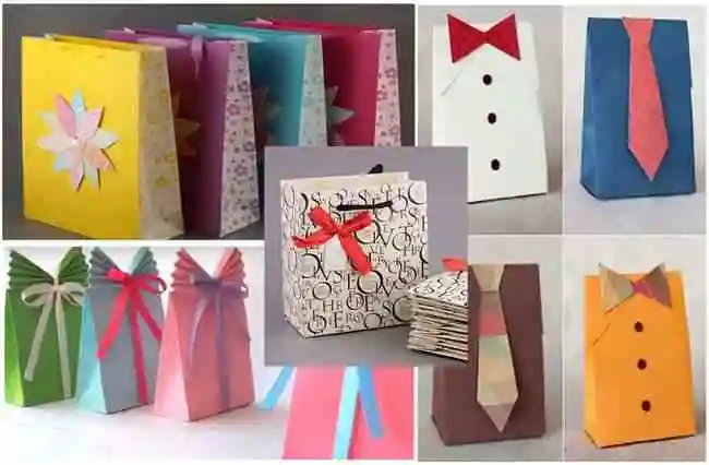 Идеи оформления подарочных упаковок из бумаги