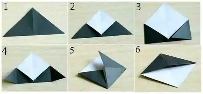 Закладка треугольник «Летучая мышь»