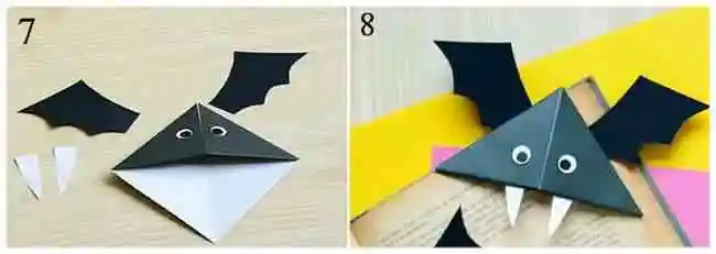 Как сделать закладку треугольник из бумаги для книг