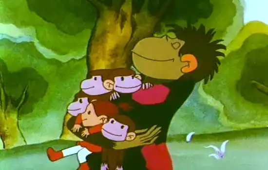 Мультфильм про обезьянок