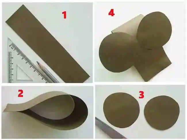 Мышка из бумаги пошаговая инструкция