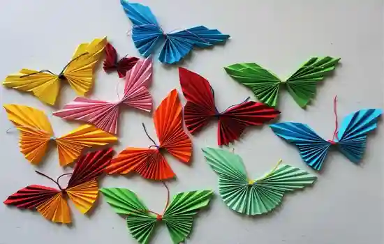 Бабочка сделанная из бумаги, бумажные бабочки